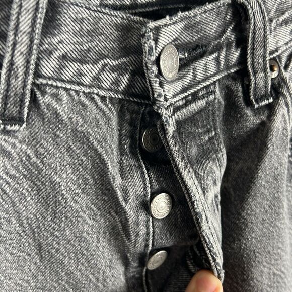 🔥🔥 Vintage 90s Levi’s 501 Denim Black/Blue Jeans Mens Sz 30x30 - GOOD Conditio - Picture 7 of 14